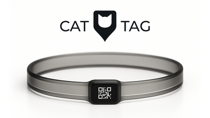 CAT-TAG: Ultralight GPS Tracker Cat Collar with Breakaway Safety